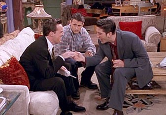 Priatelia 04x09 - Na tahu (The One Where They're Going to Party!)