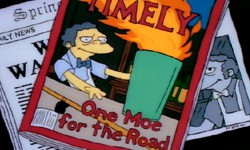 Simpsonovci 03x10 - U ohnivého Vočka (Flaming Moe's)