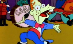 Simpsonovci 04x22 - Šáša Krusty zrušen, Šáša Krusty má padáka (Krusty Gets Kancelled)
