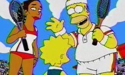 Simpsonovci 12x12 - Bratrovražedný tenis (Tennis the Menace)