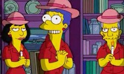 Simpsonovci 17x07 - Pomsta červených rajčátek (The Last of the Red Hat Mamas)