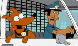 Simpsonovci 18x20 - Stůj, nebo můj pes vystřelí (Stop or My Dog Will Shoot)